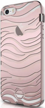Чехол для iPhone SE ITSKINS Krom Gel Zebra Rose Чехол для iPhone SE ITSKINS Krom Gel Zebra Rose